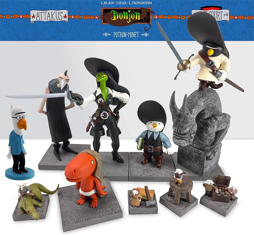 Figurine résine Donjon Potron Minet - Coffret Ultra Collector (Attakus)