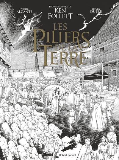 Les Piliers de la Terre - TL N&B - T03 - Le chantier de l'espoir