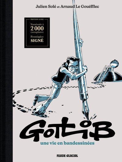Gotlib, une vie en Bandessinées -  N&B - TL
