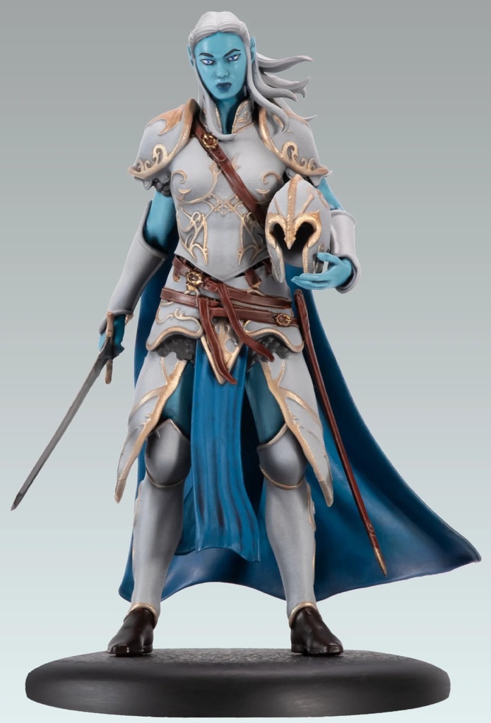 Figurine résine Mondes d'Aquilon - Elfes - Lanawyn l'elfe bleue