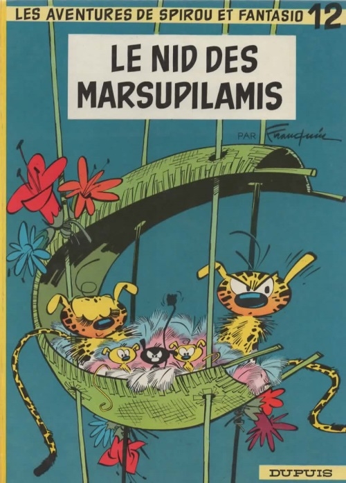 Spirou & Fantasio – Rééd1967 T12 – Le nid des marsupilamis