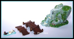 Figurine métal Astérix - Cascade chez Panoramix (Pixi)