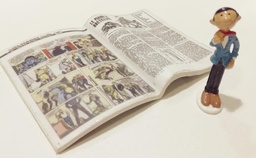 Figurine métal Gaston - Echappés bulles - Le journal de Spirou 1957 (Pixi)