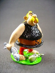 Figurine métal Astérix - Ordralfabetix faché (Pixi)