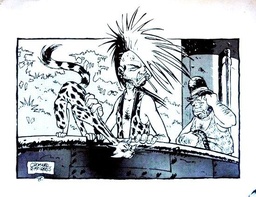 Affiche Cromwell/RiffReb’s - Sergeï Wlady N/B