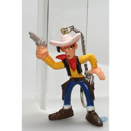 Figurine porte-clé PVC Lucky Luke - Lucky Luke au pistolet