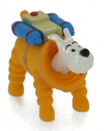 Figurine PVC Tintin - Milou cosmonaute