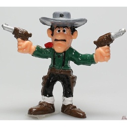 Figurine PVC Lucky Luke - William Dalton pistolets levés