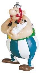 Figurine PVC Astérix - Obélix porte Idéfix