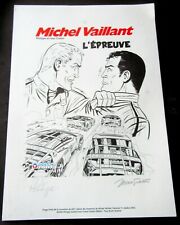 Michel Vaillant Ex Libris - L'épreuve