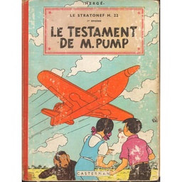Jo, Zette et Jocko - EO T01 - Le testament de M. Pump (B5 1951)