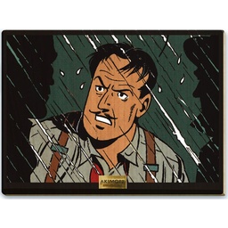 Tableau en bois Blake & Mortimer - T08 S.O.S. Météores - Le colonel Olrik