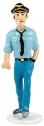 Tintin figurine métal - Carte de voeux 1972 - Paolo Colombani