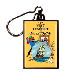 Tintin Porte-clé métal - Couverture T11 Le secret de La Licorne
