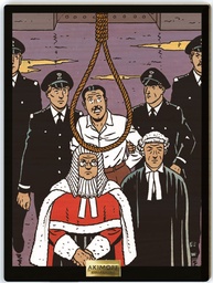 Tableau en bois Blake & Mortimer - T30 Signé Olrik - Par l'enfer, non !