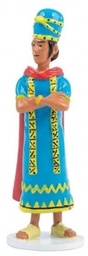 Tintin figurine métal - Carte de voeux 1972 - Huascar