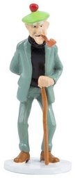 Tintin figurine métal - Carte de voeux 1972 - Vieil écossais