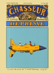 Poster Moebius - Chasseur déprimé - Voyage en gondole anti-grav