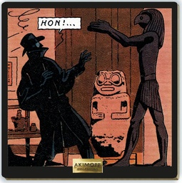 Tableau en bois Blake & Mortimer - T06 La marque jaune - Au 99bis Park Lane