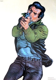 Poster - Cible PJ Liège - Malik : Homme à la veste verte