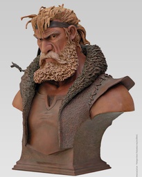 Figurine résine La quête de l'oiseau du temps - Chevalier Bragon - Buste monochrome (Attakus)