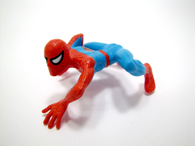 Spiderman - Divers super-héros en plastique