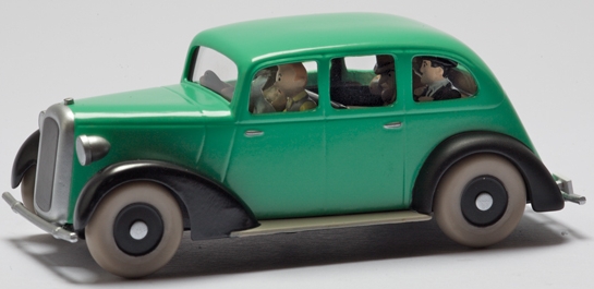 Voiture Tintin 1/43è #058 – Voiture Graham Six des gangsters "Tintin en Amérique" (1945)