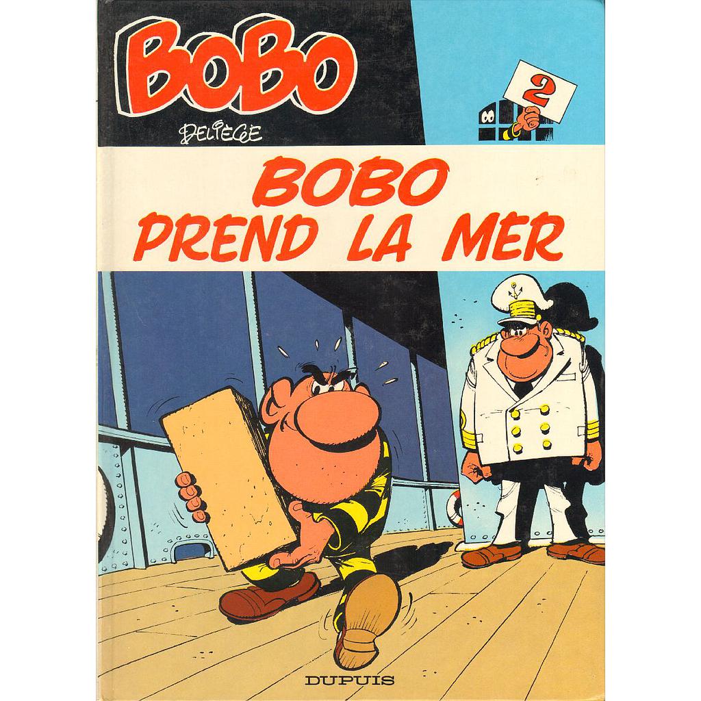 Bobo - Rééd.T02 cartonné - Bobo prend la mer