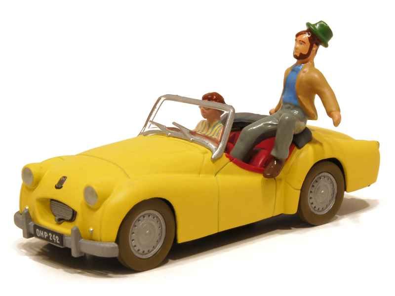 Voiture Blake & Mortimer 1/43 #006 - La Triumph TR2 - L'Affaire Francis Blake