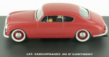 Voiture Blake & Mortimer 1/43 #033 -  La lancia Aurélia GT - T16 Les Sarcophages du 6éme continent