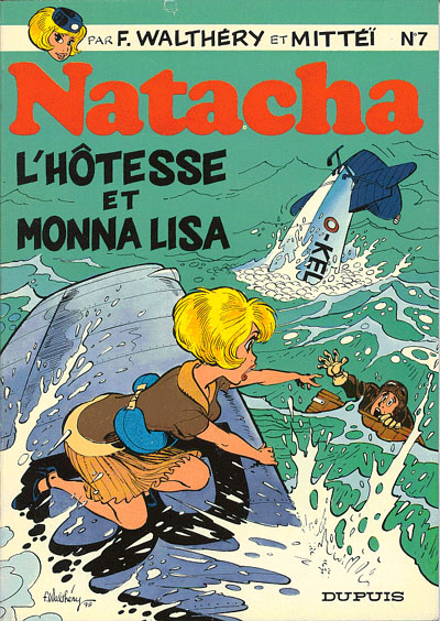 Natacha - EO T07 - L'hôtesse et Monna Lisa (Dédicacé)