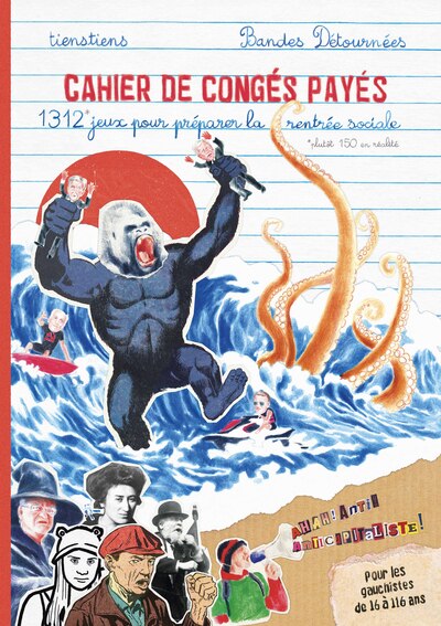 Cahier de congés payés - 1312 jeux pour préparer la rentrée sociale !