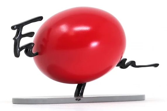 Figurine métal - Les signatures de Franquin - Le gros QU (Pixi)