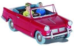 Voiture Tintin 1/43è #029 – La Triumph Herald des touristes "L'île noire" (1966) (bte bordeaux)